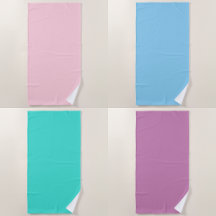 Beach Towels With Solid Colors 