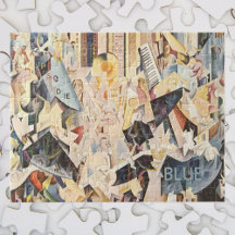 Jigsaw Puzzles with Vintage Music or Dance Themes