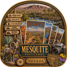 Mesquite Nevada Postcards/Gifts