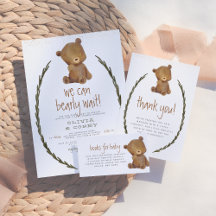 We Can Bearly Wait Baby Shower