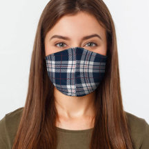 Face Cover Plaid Tartan Scottish