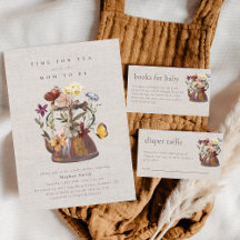 Vintage Floral Tea Baby Shower