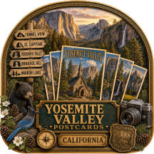 Yosemite Valley California Postcards/Gifts