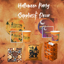 Halloween Party Supplies & Décor