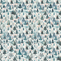 Winter Forest Serenity Home Decor