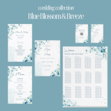 Blue Blossom & Breeze Wedding