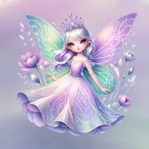 Cute Pastel Fairy Princess For Girls