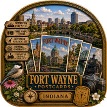 Fort Wayne Indiana Postcards/Gifts