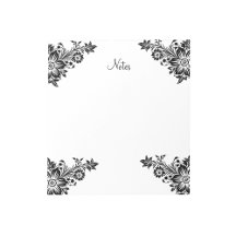 Elegant Black Floral Minimalist Collection