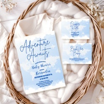 Adventure Awaits  Baby Shower