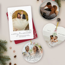 Celebrate your first married Christmas