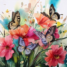 Butterfly Themed Keychains