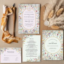 Wildflower Fern Mint Green And Lavender Collection