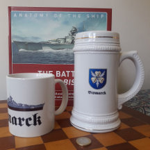 German Warships Mugs & Steins