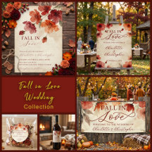 Fall in Love Wedding Collection