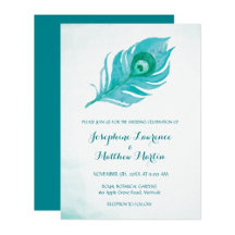 Peacock Plume Wedding Collection