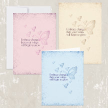 Embrace Change-Inspirational Semicolon Butterfly