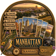 Manhattan Kansas Postcards/Gifts