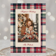Traditional Christmas Plaid Nostalgic Tartan Set