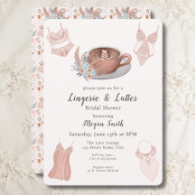 Lingerie & Lattes Bridal Shower 