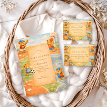 Storybook Sports Teddy Bears Baby Shower