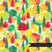 Autumn Woods Pattern