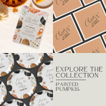 Painted Pumpkins - Bridal