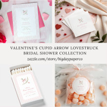 Valentine's Cupid Arrow Lovestruck Bridal Shower