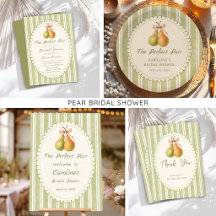 Green Pear bridal shower