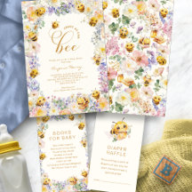 Cute Sweet as Can Bee Baby Shower