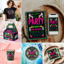 Retro Neon 80’s Birthday Party Collection!