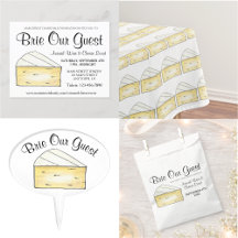 Brie Our Guest Party Collection