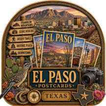 El Paso Texas Postcards/Gifts