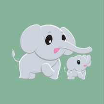 Cute Elephant Baby Shower