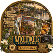 Natchitoches Louisiana Postcards/Gifts