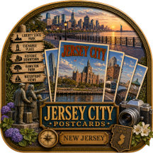 Jersey City New Jersey Postcards/Gifts