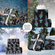 Neon Glow Christmas Patterns -RBS