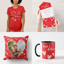 Love & Believe Valentines day gifts