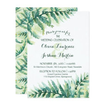 Green Fern Wedding Collection