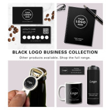 Simple Logo Small Business Products: Black