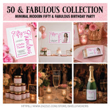 Minimal Modern Fifty and Fabulous Collection