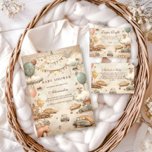 Vintage Racing Baby Shower