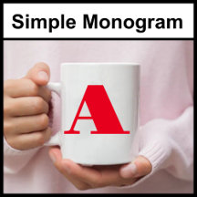 Simple monogram `products