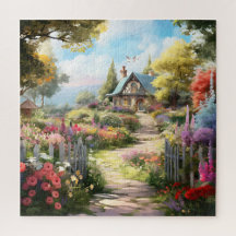 Beautiful Country Gardens Jigsaw Puzzles