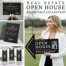Real Estate Open House Essentials - Black