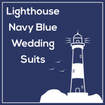 Lighthouse Navy Blue Wedding