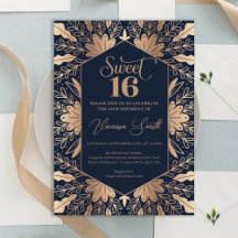 151 Navy and Real Gold Foil