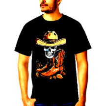 Ghostly Wrangler: Hauntingly Western T-Shirt