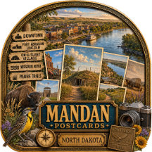 Mandan North Dakota Postcards/Gifts