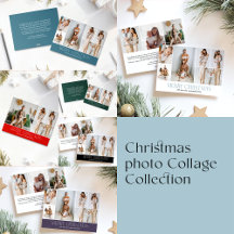 Christmas Photo Collage Card